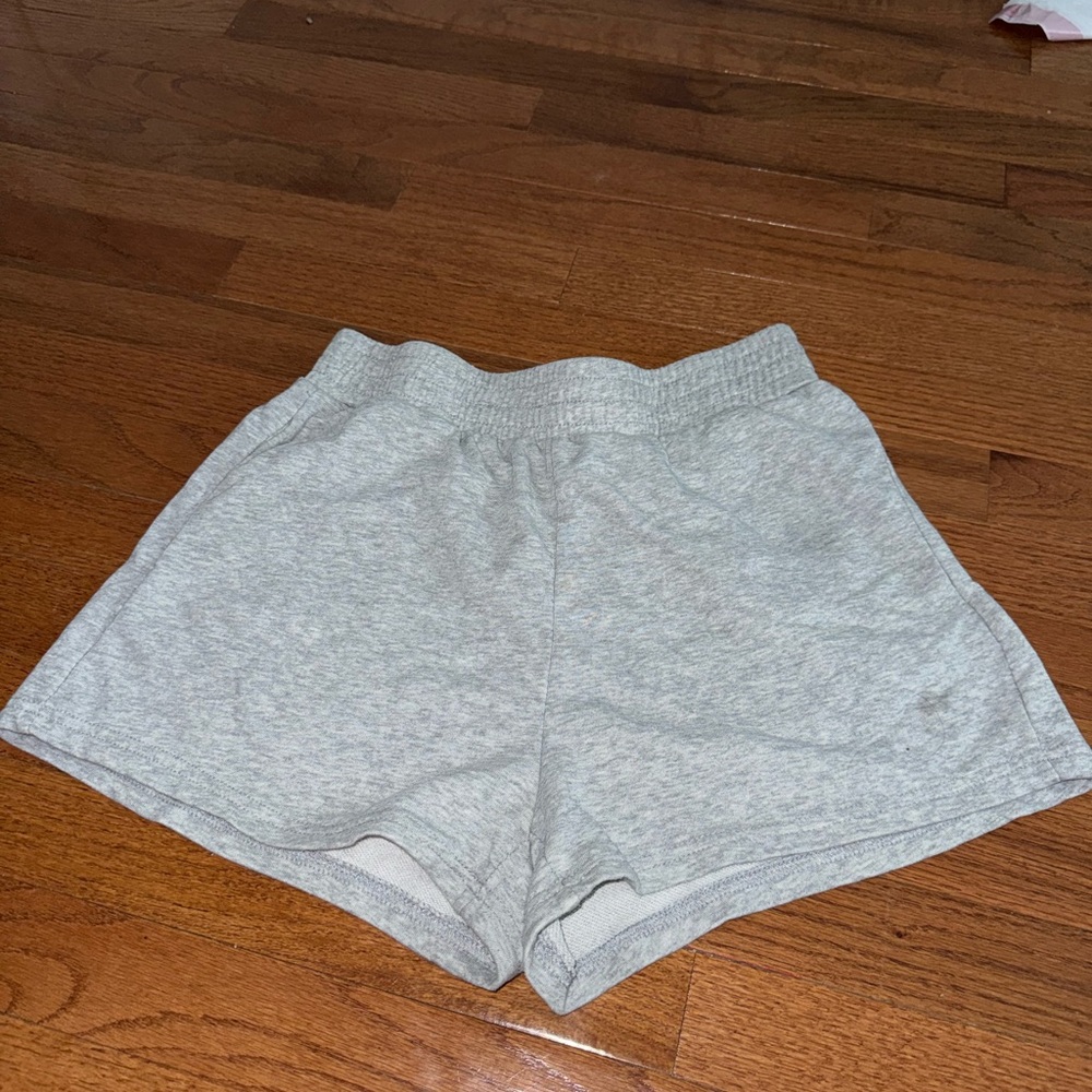 SHEIN Light Gray Athletic Shorts